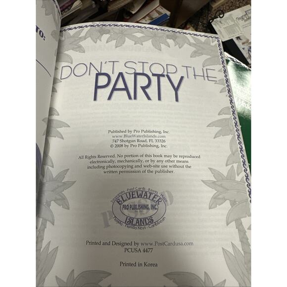 Don't Stop the Party: A Complete Guide to Tropical Drink Recipes, - Picture 6 of 7